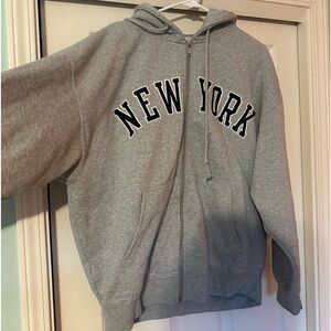 Large New York zip up